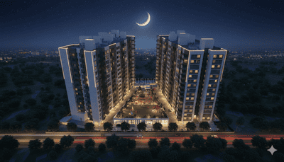 Image of 1006 Sq.ft 2 BHK Apartment / Flat for sale in Sai Essen Vaastu Dreams III, Chikhali, Pune for Rs. 5890000