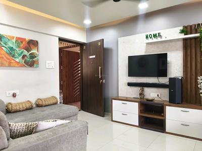 Living Room Image of 1050 Sq.ft 2 BHK Apartment / Flat for rent in Trimurti Elina, Sus Pune for Rs. 40000