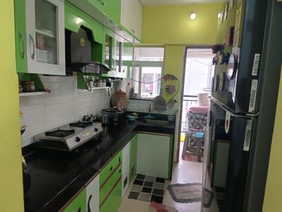 Kitchen Image of 850 Sq.ft 2 BHK Apartment / Flat for sale in Lushlife Impero, Handewadi Pune for Rs. 5000000