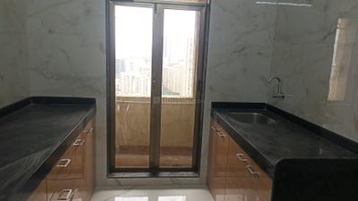 Kitchen Image of 750 Sq.ft 2 BHK Apartment / Flat for rent in Kasarvadavali Thane for Rs. 27000