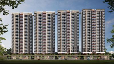 Image of 1377 Sq.ft 3 BHK Apartment / Flat for sale in Triyama Mangalam Starview, Kiwale, Pune for Rs. 10200000