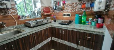 Kitchen Image of 750 Sq.ft 2 BHK Apartment / Flat for sale in Sarada Pally Kolkata for Rs. 4800000