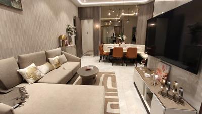 Living Room Image of 1050 Sq.ft 2 BHK Apartment / Flat for sale in Aveon City, Airoli Navi Mumbai for Rs. 13800000