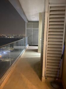 Balcony Image of 2105 Sq.ft 3 BHK Apartment / Flat for rent in Supertech Supernova, Sector 94 Noida for Rs. 57000