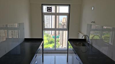 Kitchen Image of 680 Sq.ft 2 BHK Apartment / Flat for rent in MICL Aaradhya Parkwood, Mira Road East Mira Bhayandar for Rs. 35450