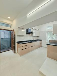 Kitchen Image of 1900 Sq.ft 3 BHK Builder Floor for rent in Kasturi Nagar Bengaluru for Rs. 77000