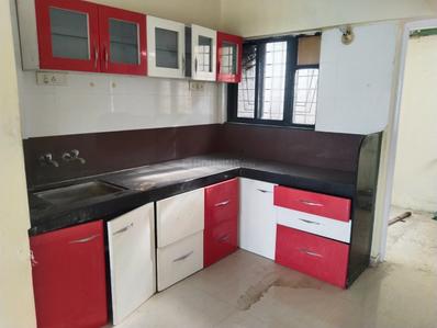 Kitchen Image of 580 Sq.ft 1 BHK Apartment / Flat for rent in G P Ratnadeep Wing A, Pimple Gurav Pune for Rs. 15000