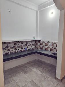 Kitchen Image of 1400 Sq.ft 1 BHK Builder Floor for rent in Gomti Nagar Extension Lucknow for Rs. 9000