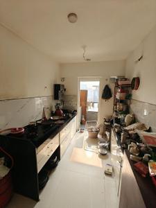 Kitchen Image of 1000 Sq.ft 3 BHK Apartment / Flat for rent in Tathawade Pune for Rs. 32000