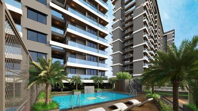 Image of 890 Sq.ft 2 BHK Apartment / Flat for sale in Thanekar Palacio, Badlapur East, Badlapur for Rs. 4400000