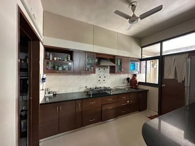 Kitchen Image of 1845 Sq.ft 3 BHK Apartment / Flat for sale in Prahlad Nagar Ahmedabad for Rs. 18500000