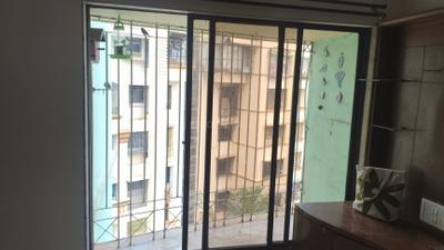 Balcony Image of 1200 Sq.ft 3 BHK Apartment / Flat for rent in Dosti Maitri Gardens, Thane West Thane for Rs. 50000