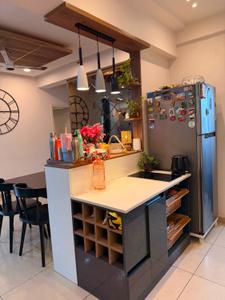 Kitchen Image of 1610 Sq.ft 3 BHK Apartment / Flat for rent in Goyal Orchid Whitefield, Whitefield Bengaluru for Rs. 75000