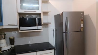 Kitchen Image of 1550 Sq.ft 3 BHK Apartment / Flat for rent in Hiranandani Estate Thane for Rs. 80000