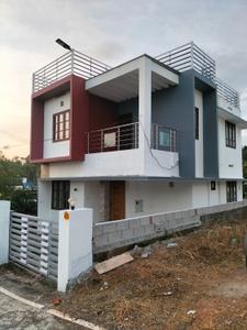 Image of 1140 Sq.ft 3 BHK Villa for sale in Sanroyal Clair City, Uliyazhathura, Thiruvananthapuram for Rs. 7000000