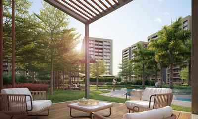 Balcony Image of 3500 Sq.ft 4 BHK Apartment / Flat for sale in Dumas Surat for Rs. 15700000