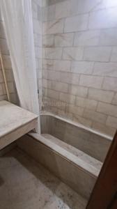 Bathroom Image of 400 Sq.ft 1 RK Builder Floor for rent in Safdarjung Development Area New Delhi for Rs. 35000