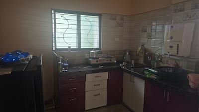 Kitchen Image of 1200 Sq.ft 2 BHK Apartment / Flat for rent in Omkar Nagar Nagpur for Rs. 24000