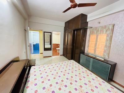 Bedroom Image of 1233 Sq.ft 2 BHK Apartment / Flat for rent in Jodhpur Ahmedabad for Rs. 35000