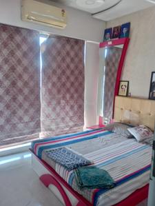 Bedroom Image of 990 Sq.ft 3 BHK Apartment / Flat for rent in Runwal Anthurium, Mulund West Mumbai for Rs. 105000
