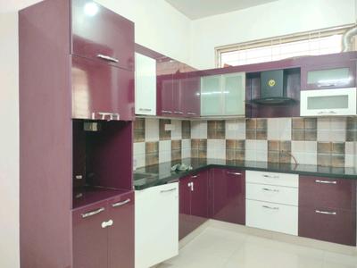 Kitchen Image of 861 Sq.ft 2 BHK Apartment / Flat for rent in Kritan Iris, Electronic City Bengaluru for Rs. 32000
