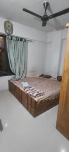 Bedroom Image of 850 Sq.ft 2 BHK Apartment / Flat for sale in Somnath Shree Sharanam Shine, Sargasan Gandhinagar for Rs. 5250000