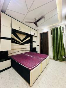 Bedroom Image of 850 Sq.ft 3 BHK Builder Floor for rent in S Gambhir Homes, Dwarka Mor New Delhi for Rs. 30000