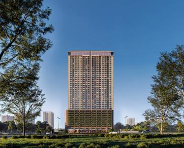 Image of 1937 Sq.ft 3 BHK Apartment / Flat for sale in Godrej River Crest, Kharadi, Pune for Rs. 25500000