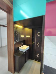 Kitchen Image of 1250 Sq.ft 2 BHK Apartment / Flat for rent in Siddhivinayak Shree Ganesh Enclave, Omkar Nagar Nagpur for Rs. 24500