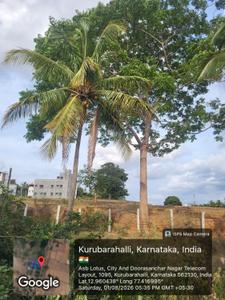 Image of 1200 Sq.ft Residential Plot / Land for sale in Kurubarahalli, Bengaluru for Rs. 6500000