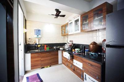 Kitchen Image of 1206 Sq.ft 2 BHK Apartment / Flat for sale in Suryam Elegance, Vastral Ahmedabad for Rs. 4000000