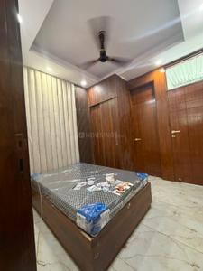 Bedroom Image of 550 Sq.ft 1.5 BHK Builder Floor for rent in Swaraj Homes Gagan Vihar The Aviation Employees CGHS, Gagan Vihar New Delhi for Rs. 25000