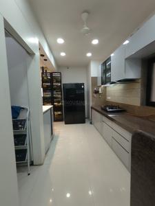 Kitchen Image of 2300 Sq.ft 3 BHK Apartment / Flat for sale in Ambli Ahmedabad for Rs. 27500000