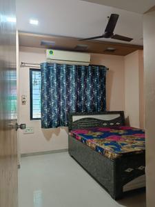 Bedroom Image of 1100 Sq.ft 2 BHK Apartment / Flat for rent in Godadara Surat for Rs. 19000