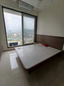 Bedroom Image of 1050 Sq.ft 2 BHK Apartment / Flat for rent in Malhar 24 East, Sanpada Navi Mumbai for Rs. 70000