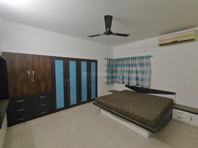 Bedroom Image of 2200 Sq.ft 3 BHK Apartment / Flat for rent in Parijat Nagar Nashik for Rs. 42000