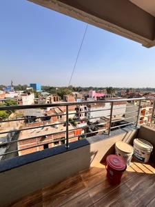 Balcony Image of 1340 Sq.ft 3 BHK Apartment / Flat for rent in Lakhan Chandra, Bailey Road Patna for Rs. 26000