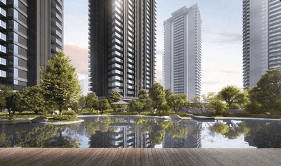 Image of 1920 Sq.ft 3 BHK Apartment / Flat for sale in Krisumi Waterfall Residences, Sector 36A, Gurgaon for Rs. 38000000