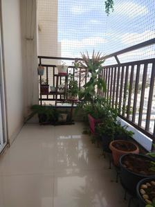 Balcony Image of 1595 Sq.ft 3 BHK Apartment / Flat for sale in LVS Heights by LVS Builders &amp; Developers, K R Puram Bengaluru for Rs. 16400000