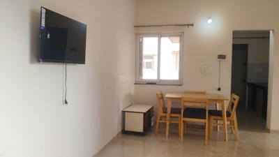 Living Room Image of 1150 Sq.ft 2 BHK Apartment / Flat for rent in Adani Elysium, Shantigram Ahmedabad for Rs. 33500
