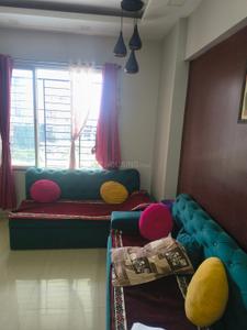 Hall Image of 602 Sq.ft 1 BHK Apartment / Flat for rent in Tejas Poorva Residency, Pimple Saudagar Pune for Rs. 28000