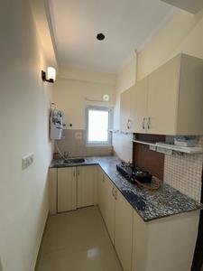 Kitchen Image of 550 Sq.ft 1 BHK Apartment / Flat for rent in The Antriksh Kanball 3G, Sector 77 Noida for Rs. 27000