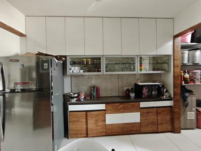 Kitchen Image of 2142 Sq.ft 3 BHK Apartment / Flat for sale in Radhe Homes 42 Parkview, Science City Ahmedabad for Rs. 21500000