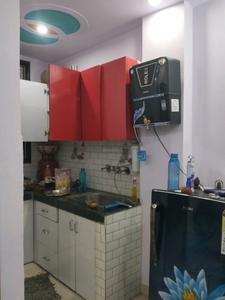 Kitchen Image of 350 Sq.ft 1 BHK Builder Floor for sale in New Ashok Nagar New Delhi for Rs. 2400000
