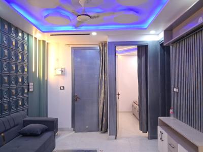 Living Room Image of 850 Sq.ft 3 BHK Builder Floor for sale in Hastsal New Delhi for Rs. 4100000