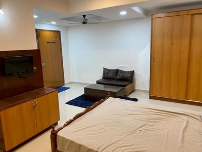 Bedroom Image of 350 Sq.ft 1 RK Apartment / Flat for rent in Indira Nagar Bengaluru for Rs. 32000