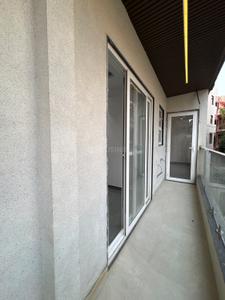Balcony Image of 1150 Sq.ft 3 BHK Builder Floor for rent in Chhattarpur New Delhi for Rs. 40000