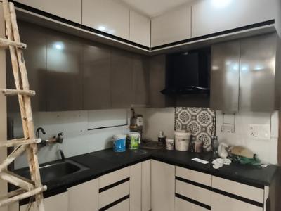 Kitchen Image of 1000 Sq.ft 2 BHK Builder Floor for rent in Indirapuram Ghaziabad for Rs. 21000
