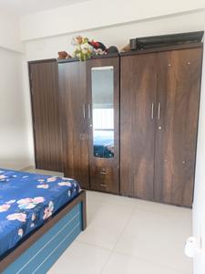 Bedroom Image of 1500 Sq.ft 3 BHK Apartment / Flat for rent in Adani Amogha, Shantigram Ahmedabad for Rs. 45000