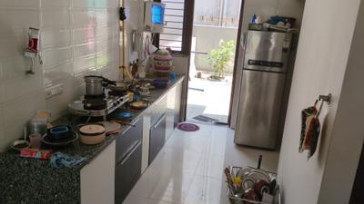Kitchen Image of 1105 Sq.ft 3 BHK Independent House for sale in Lambha Ahmedabad for Rs. 6500000
